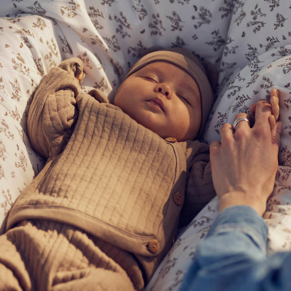 Müsli Cotton Quilt Jacket - Newborn Vestje/Jasje Bruin 2