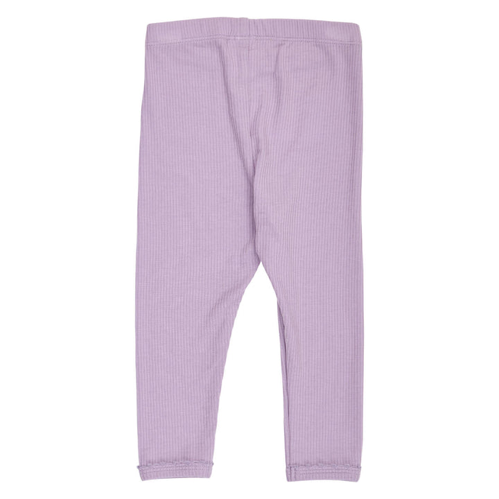 Müsli Mellow Picot Leggings - Baby Meisjes Legging - Lila 2