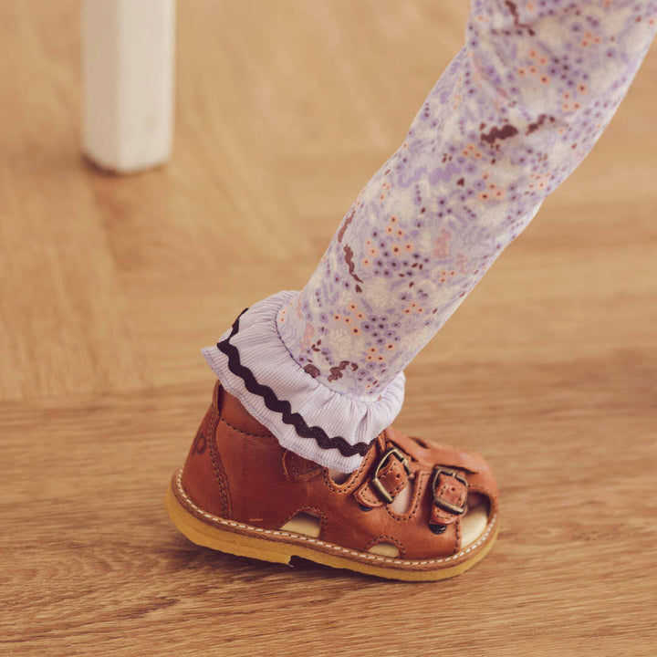 Müsli Prairie Frill Leggings - Baby Meisjes Legging - Lila 5