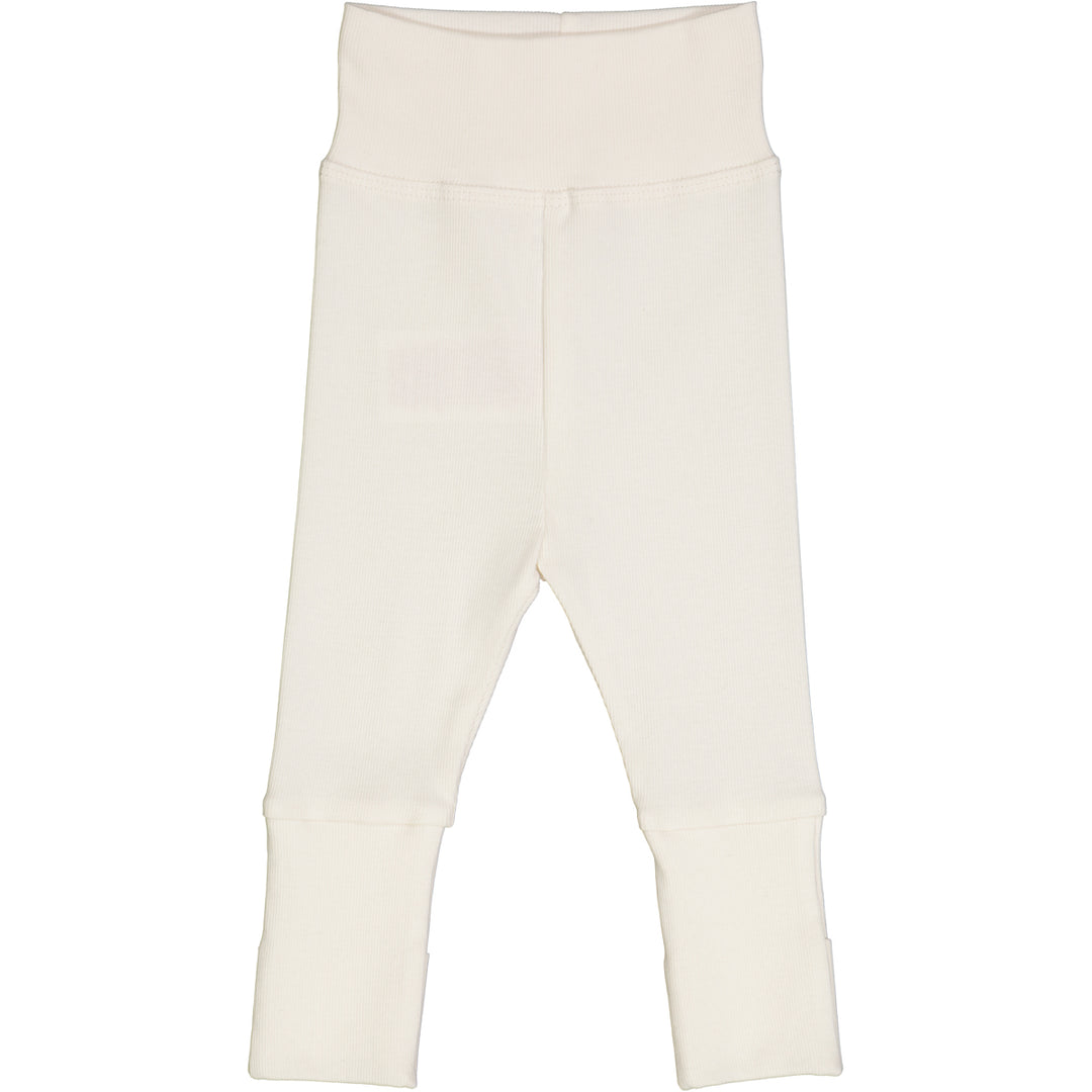 Müsli Rib Pants Balsam Cream - Newborn Baby Broekje - Wit 2