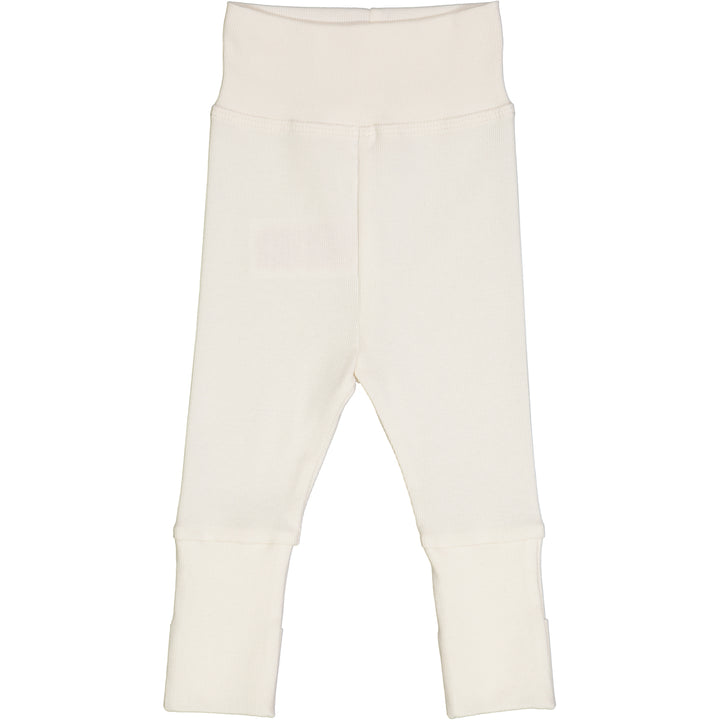 Müsli Rib Pants Balsam Cream - Newborn Baby Broekje - Wit 2
