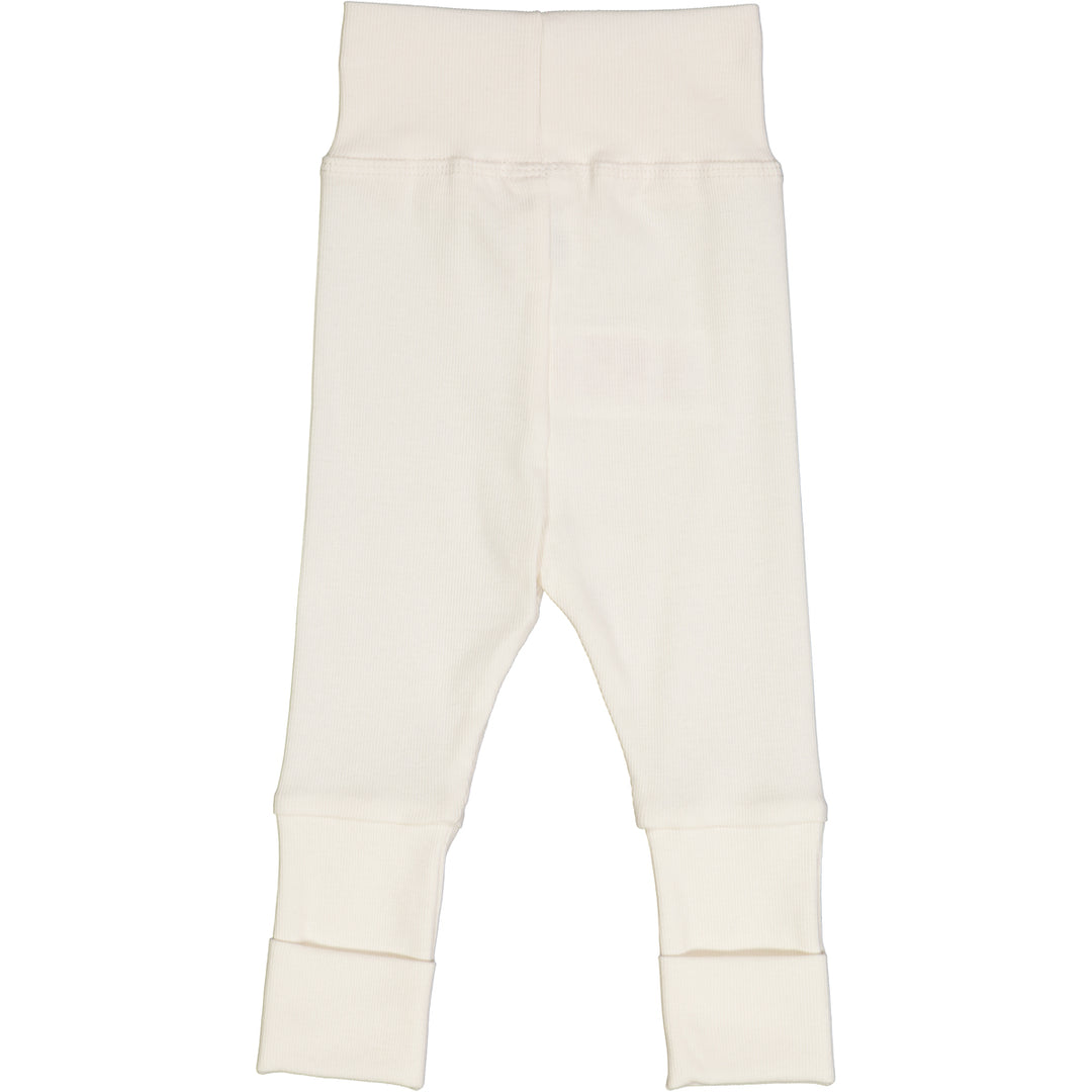 Müsli Rib Pants Balsam Cream - Newborn Baby Broekje - Wit 3