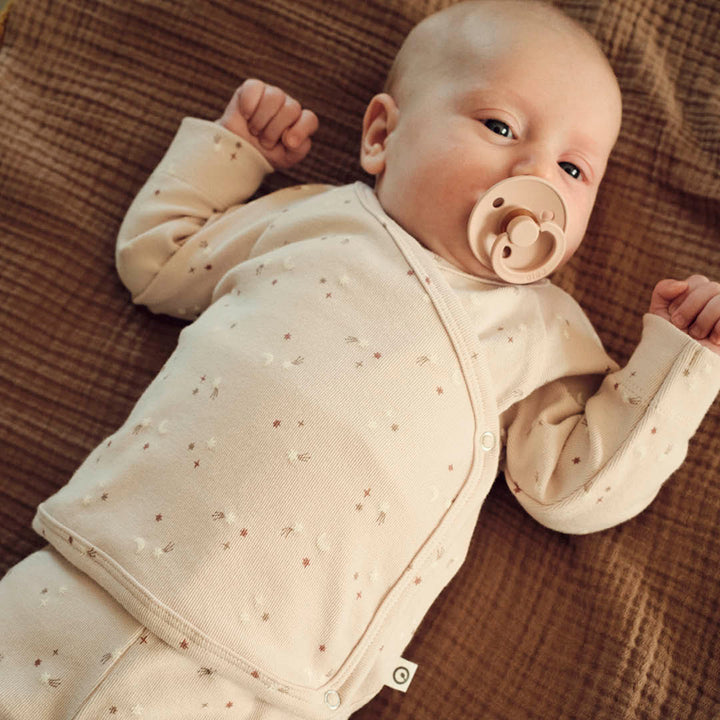 Müsli Rib Stars Cardigan Nightingale - Baby Vestje - Roze 3