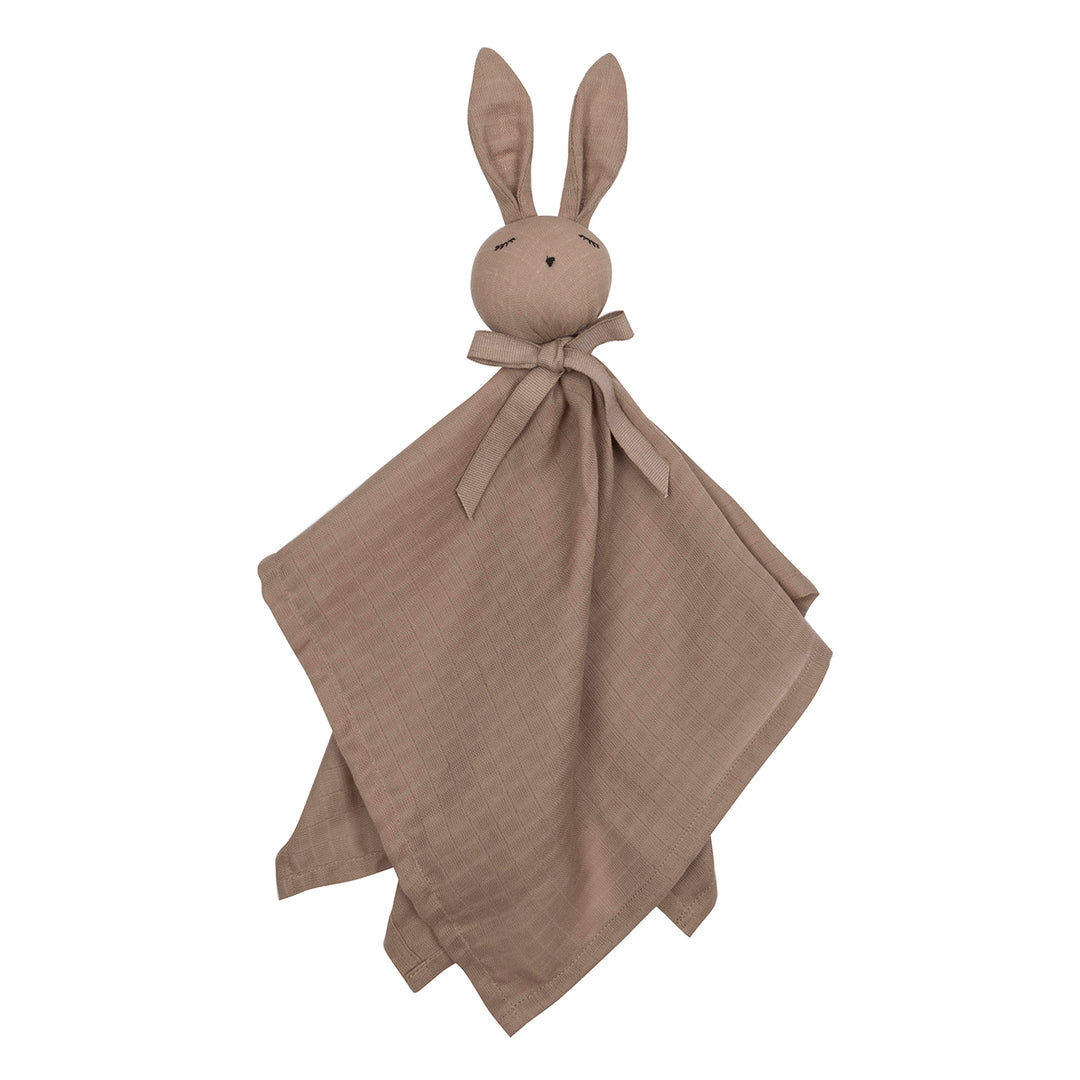 Müsli Solid Tutteldoekje - Baby Unisex Knuffeldoekje - Bruin 1