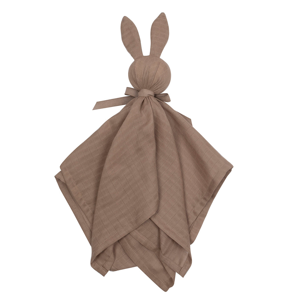 Müsli Solid Tutteldoekje - Baby Unisex Knuffeldoekje - Bruin 2