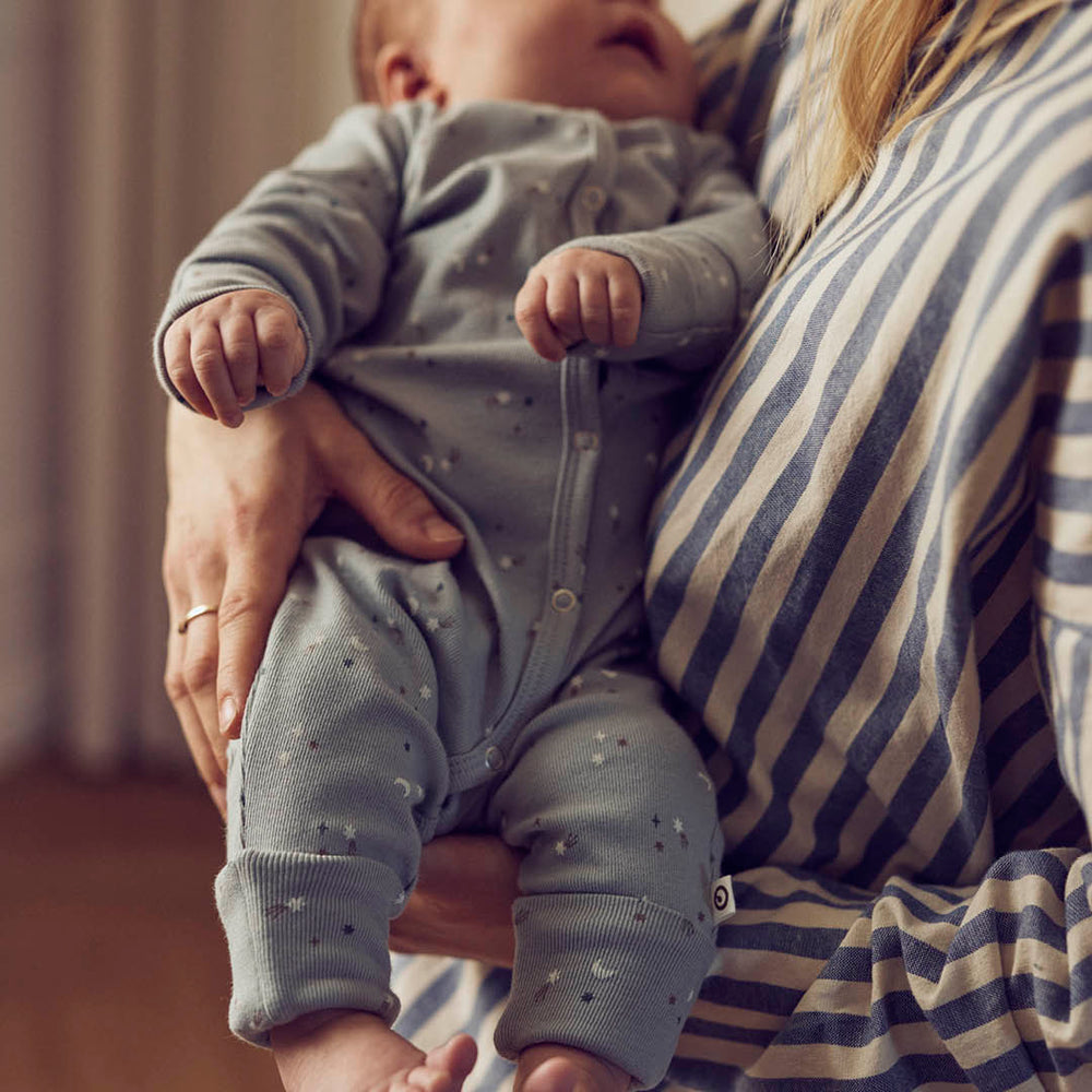 Müsli Stars Bodysuit Jasmin Blue - Newborn Boxpakje - Blauw 3