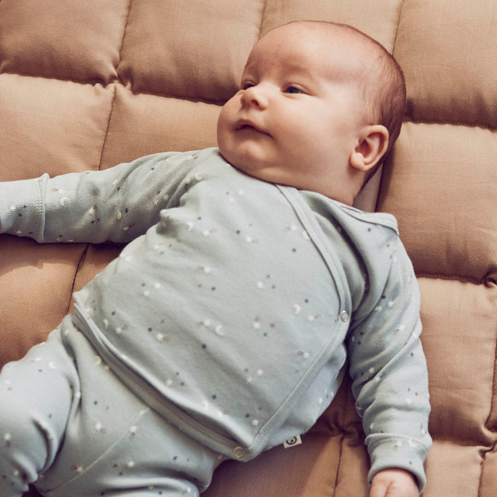 Müsli Stars Cardigan Jasmin Blue - Baby Vestje - Blauw 3