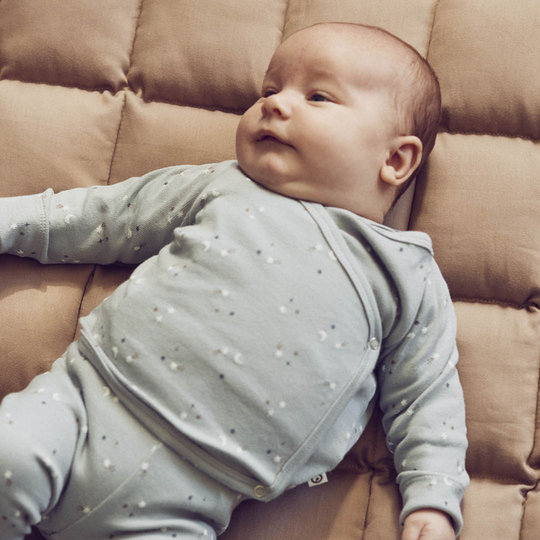 Müsli Stars Cardigan Jasmin Blue - Baby Vestje - Blauw 3