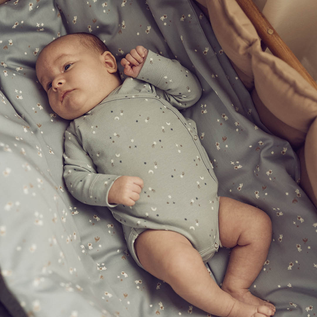 Müsli Stars Longsleeve Body Jasmin Blue - Jongens Romper 3