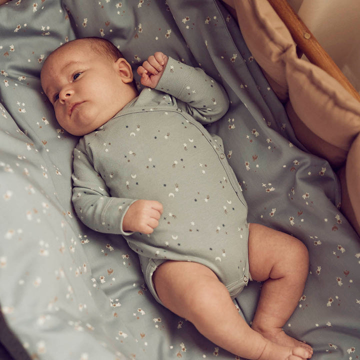 Müsli Stars Longsleeve Body Jasmin Blue - Jongens Romper 3