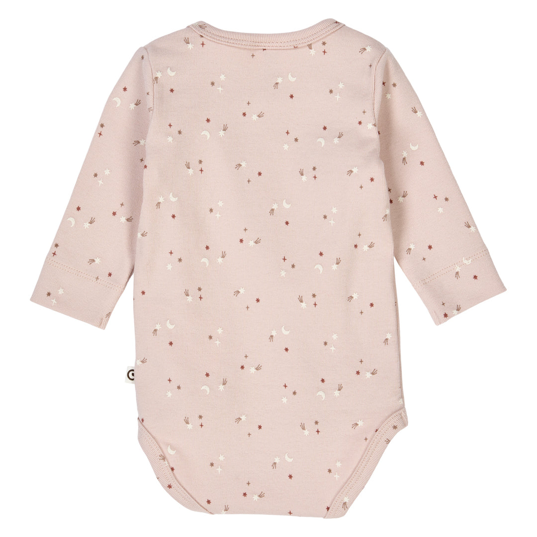 Müsli Stars Longsleeve Body Nightingale - Meisjes Romper 2