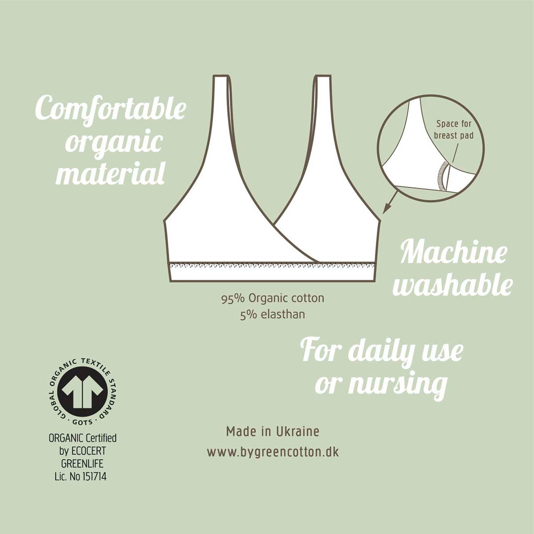 Müsli Triangle Nursing Bra Balsam Cream - Voeding BH - Wit 3