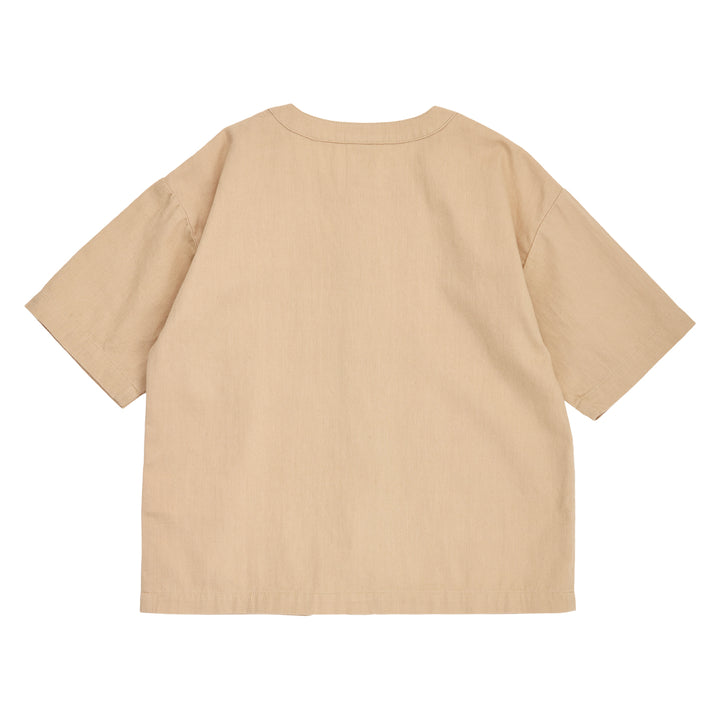 Müsli Twill Shortsleeve Pocket Shirt - Jongensblouse - Zand 3