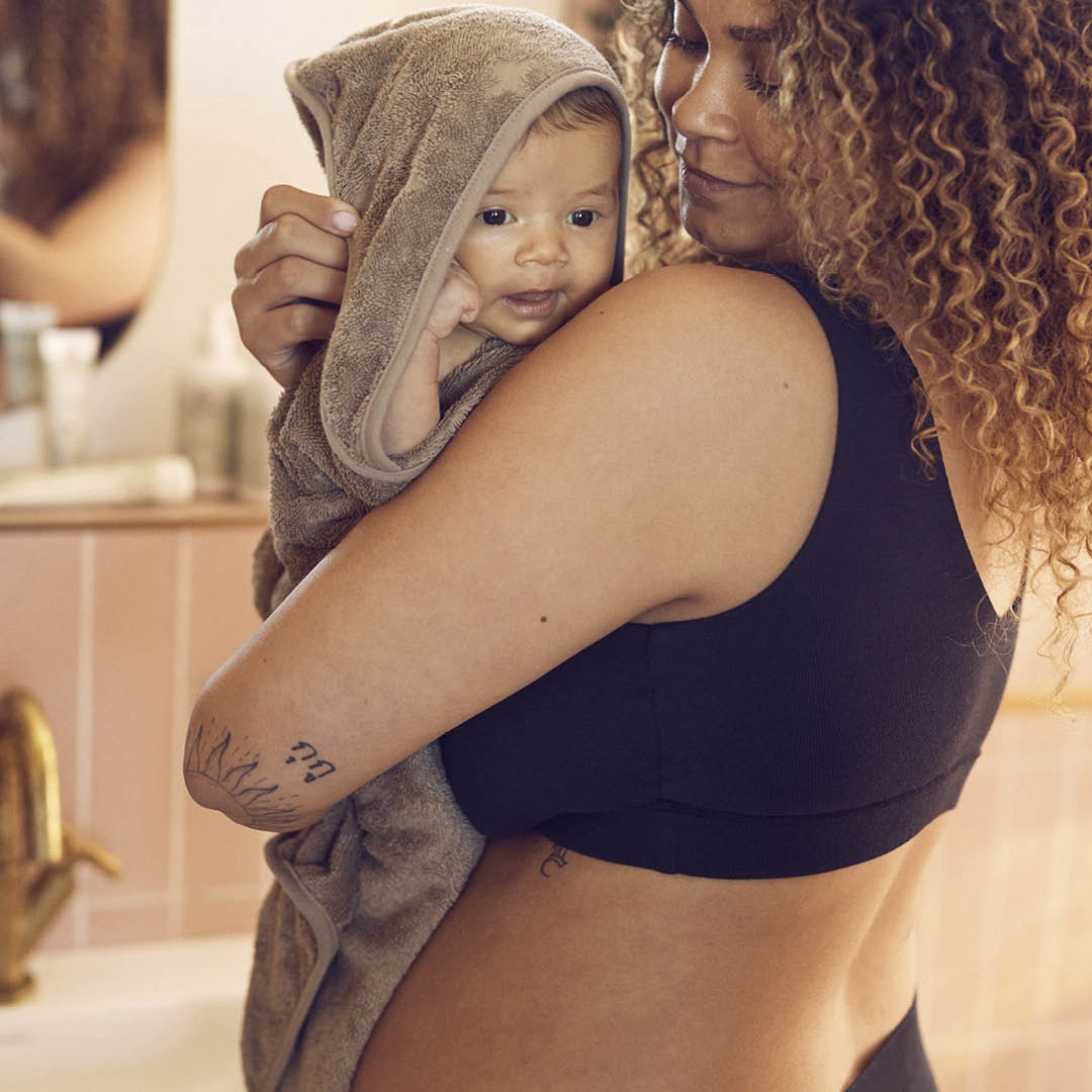 Müsli Wikkeldoek Walnut - Baby Handdoek - Bruin 2