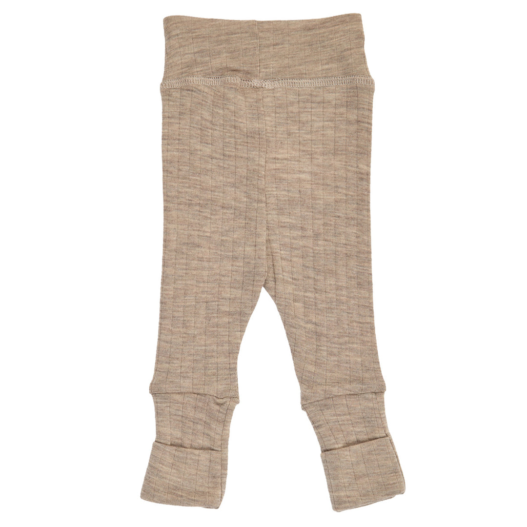 Müsli Woolly Rib Pants Balsam Melange - Newborn Broekje 3