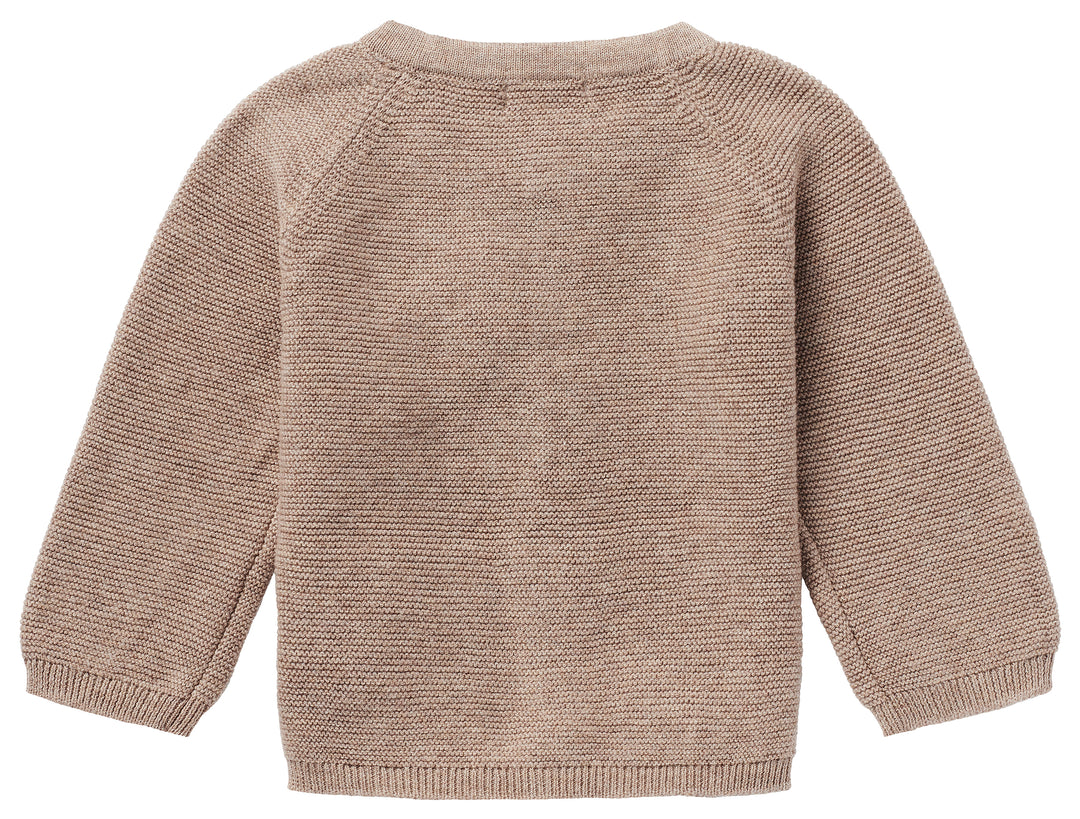 Noppies Knit Cardigan Naga - Newborn Vestje - Taupe 3
