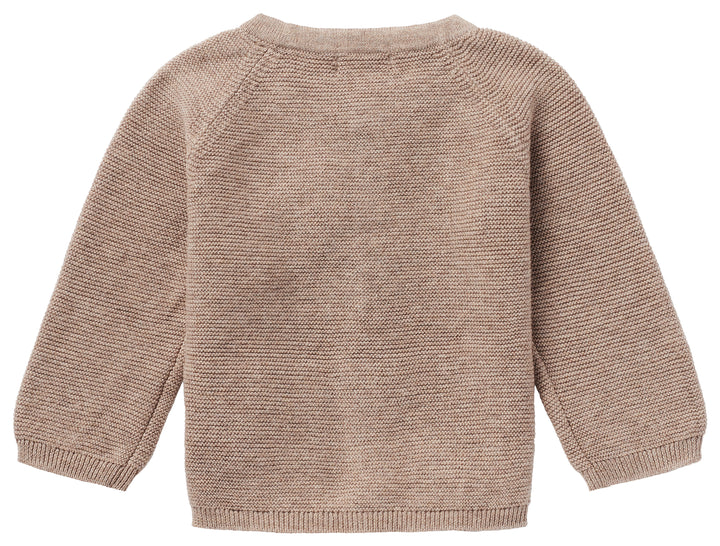 Noppies Knit Cardigan Naga - Newborn Vestje - Taupe 3