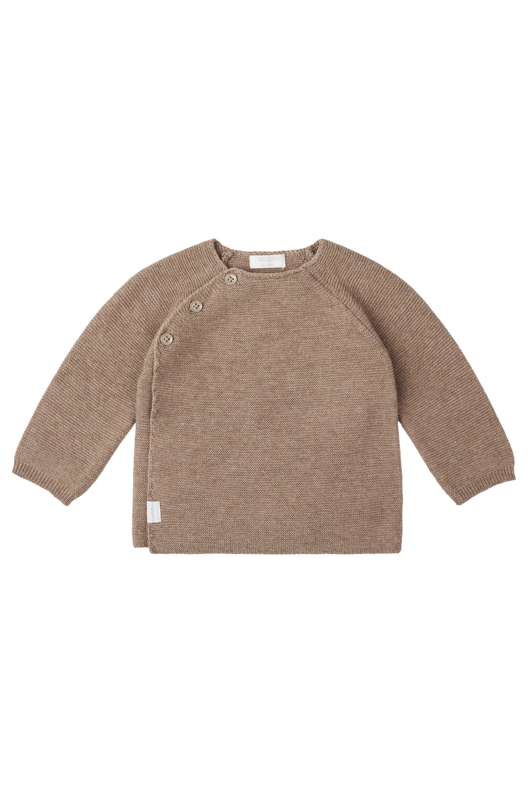 Noppies Knit Cardigan Pino - Newborn Trui - Taupe 1