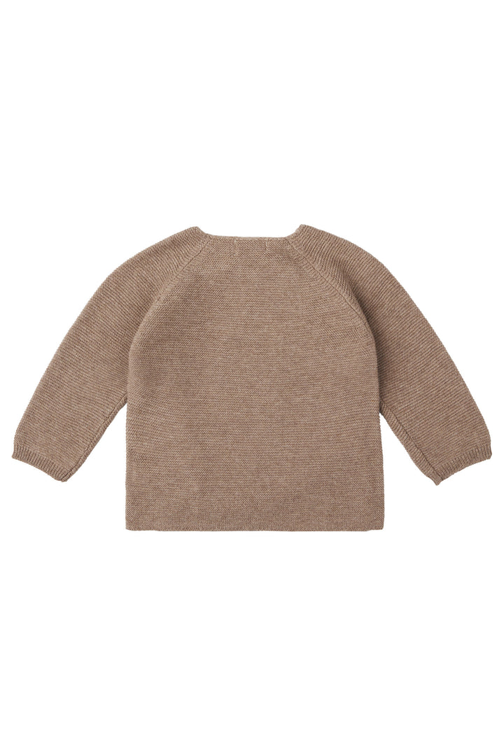 Noppies Knit Cardigan Pino - Newborn Trui - Taupe 3