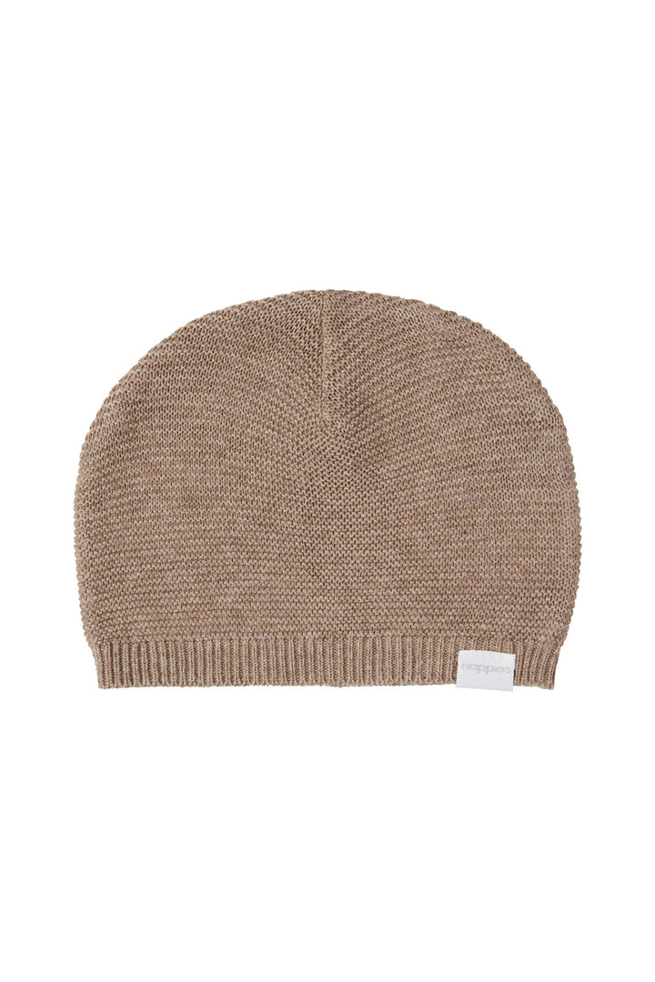 Noppies Knit Hat Rosita - Newborn Slofjes - Taupe 1