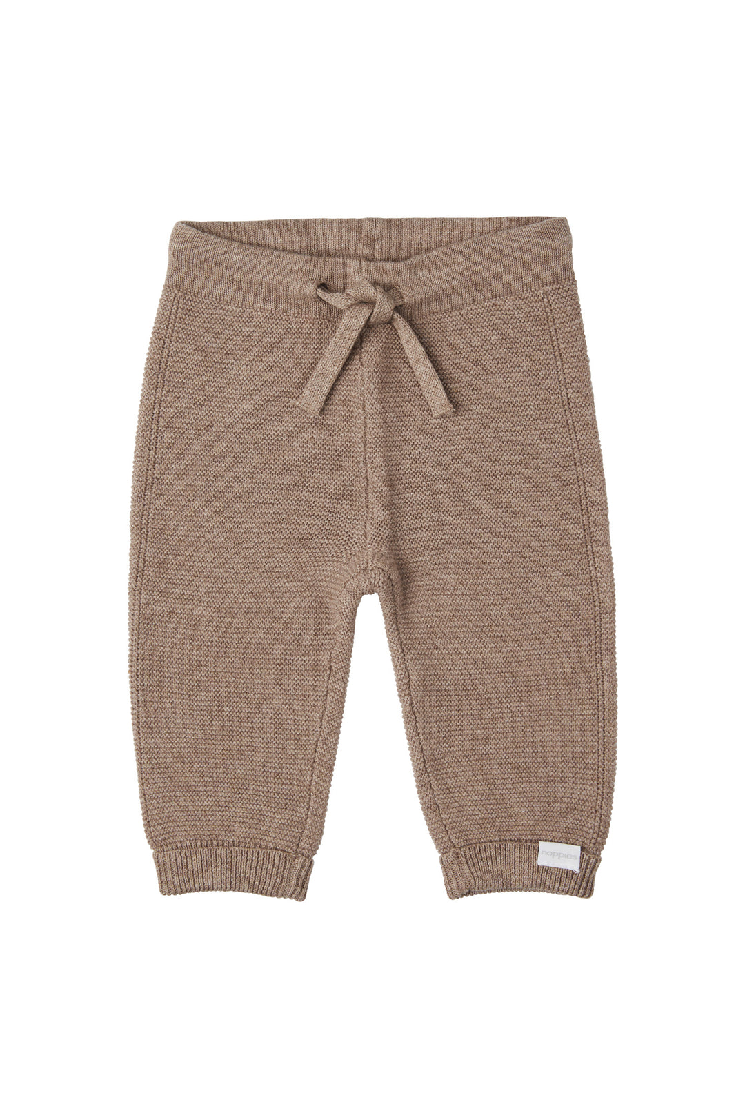 Noppies Knit Pants Grover - Newborn Broekje - Taupe 1