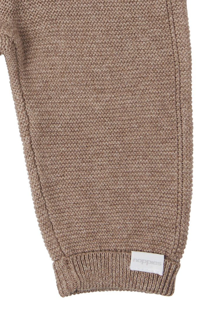 Noppies Knit Pants Grover - Newborn Broekje - Taupe 4
