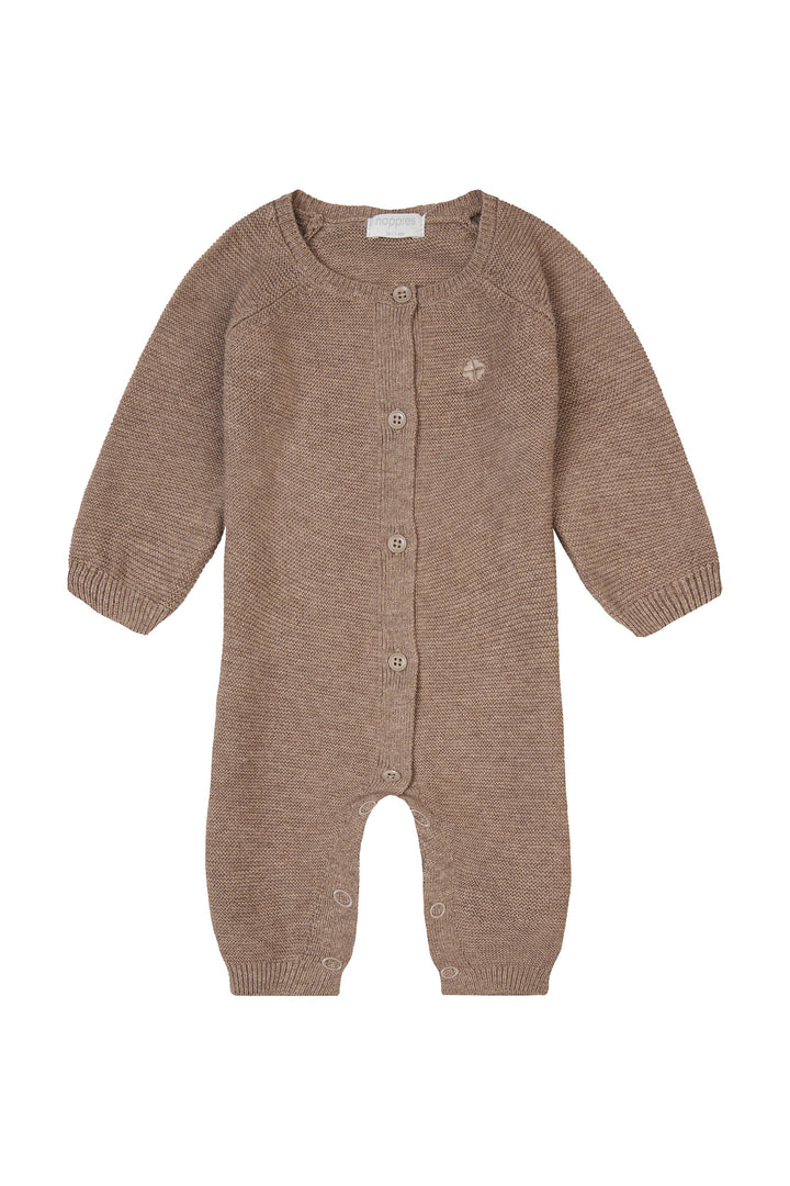 Noppies Knit Playsuit Monrovia Taupe - Newborn Boxpakje 1