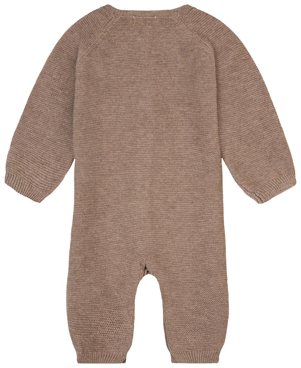 Noppies Knit Playsuit Monrovia Taupe - Newborn Boxpakje 2