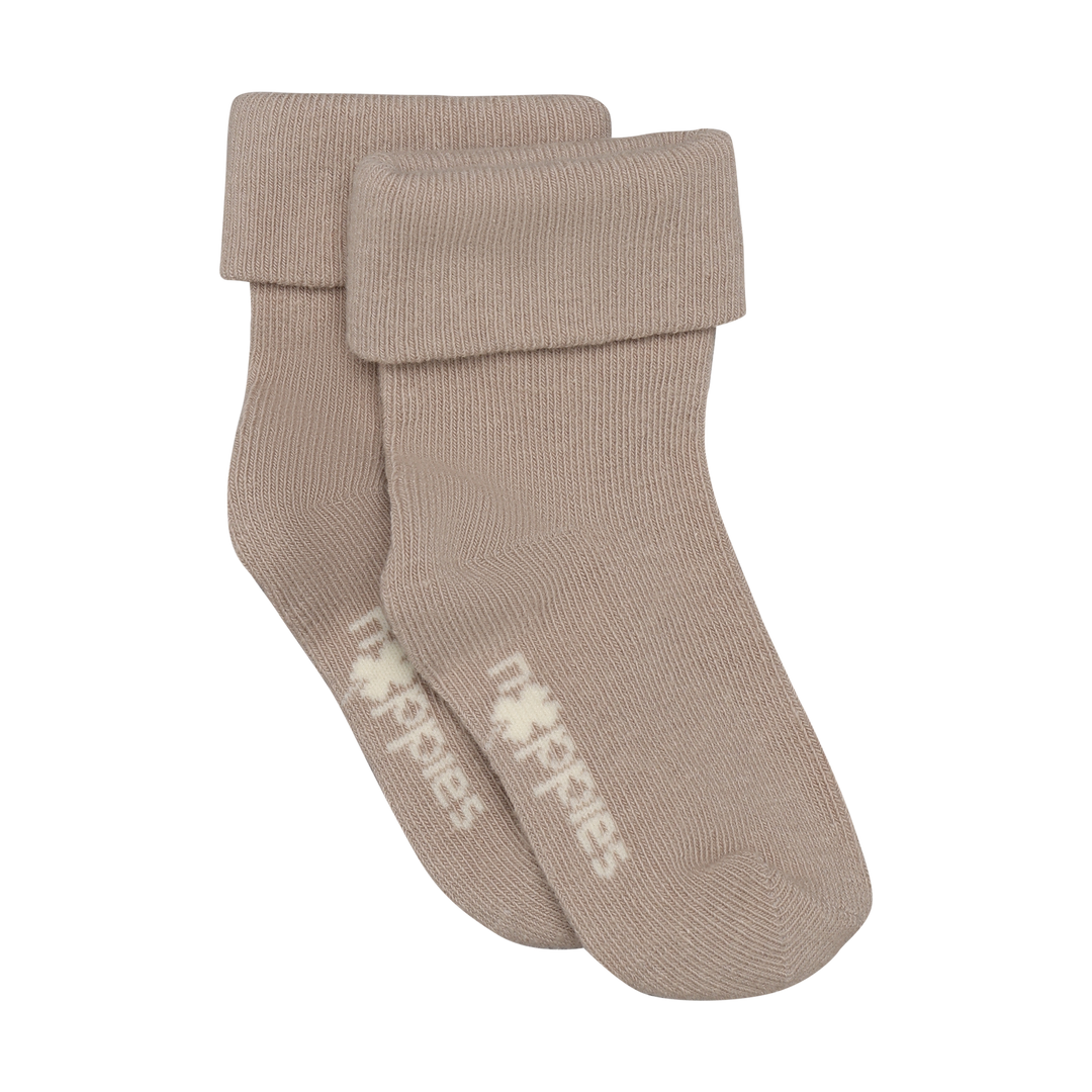 Noppies Newborn Socks 3-pack Oatmeal - Newborn Sokjes 4