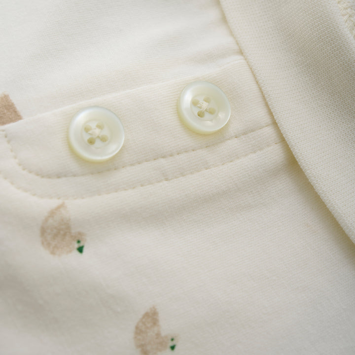 Noppies Pants Neal Ducks - Newborn Broekje - Ecru 3