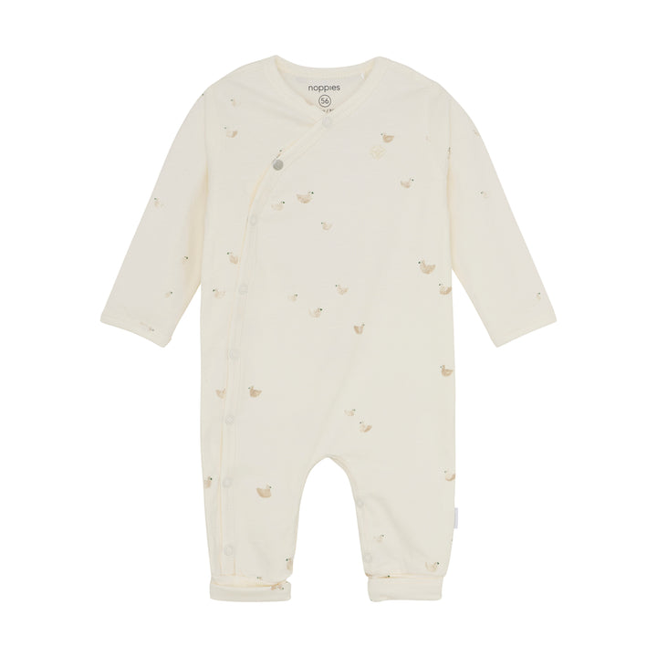 Noppies Playsuit Nolan Ducks - Newborn Boxpakje - Ecru 1