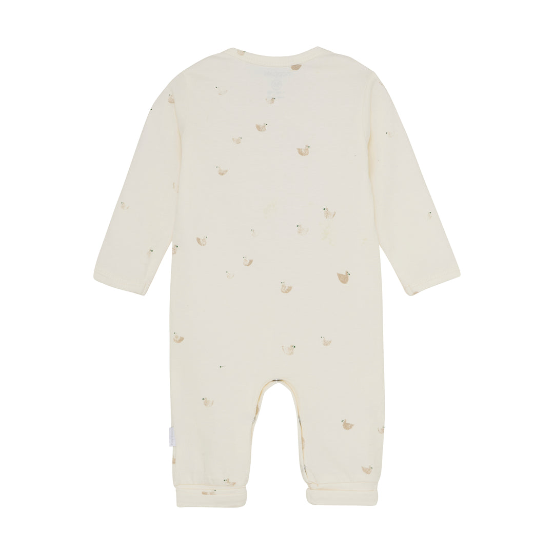 Noppies Playsuit Nolan Ducks - Newborn Boxpakje - Ecru 3