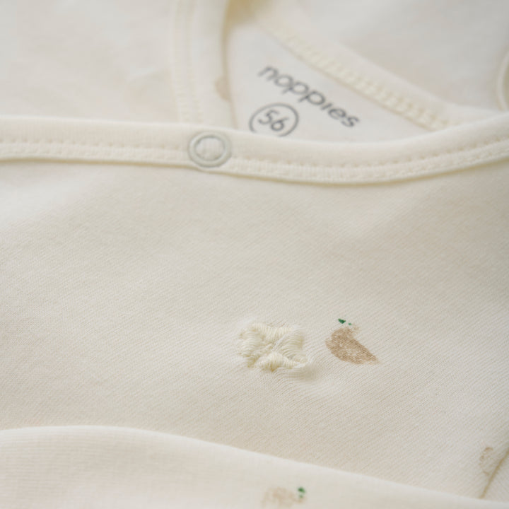Noppies Playsuit Nolan Ducks - Newborn Boxpakje - Ecru 4