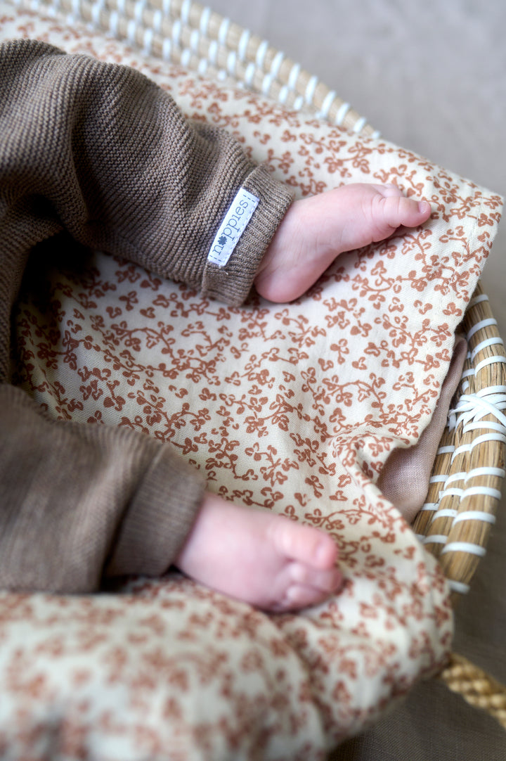 Noppies Knit Pants Grover - Newborn Broekje - Taupe 5