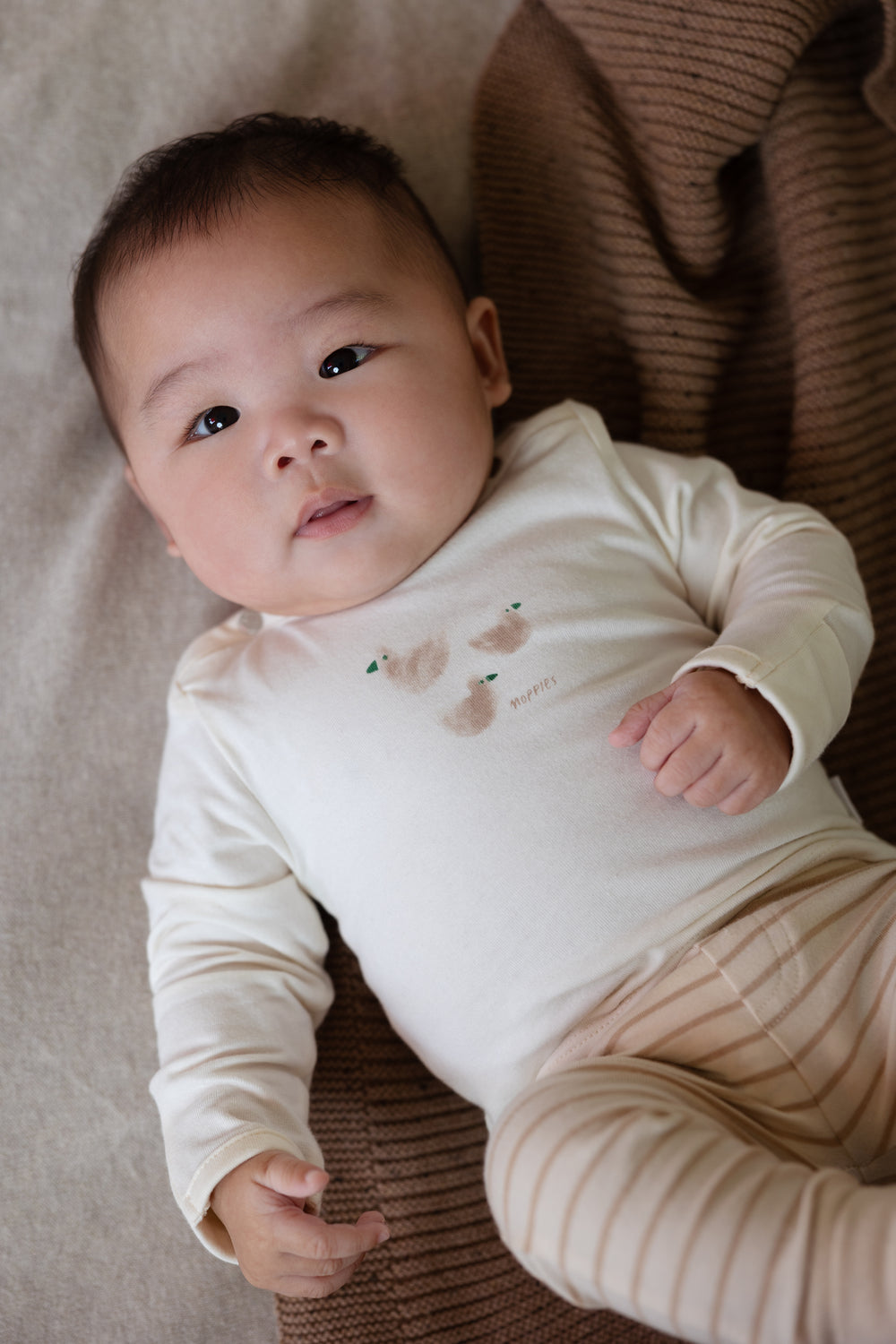 Noppies Longsleeve Tee Noam Ducks - Newborn Shirt - Ecru 2