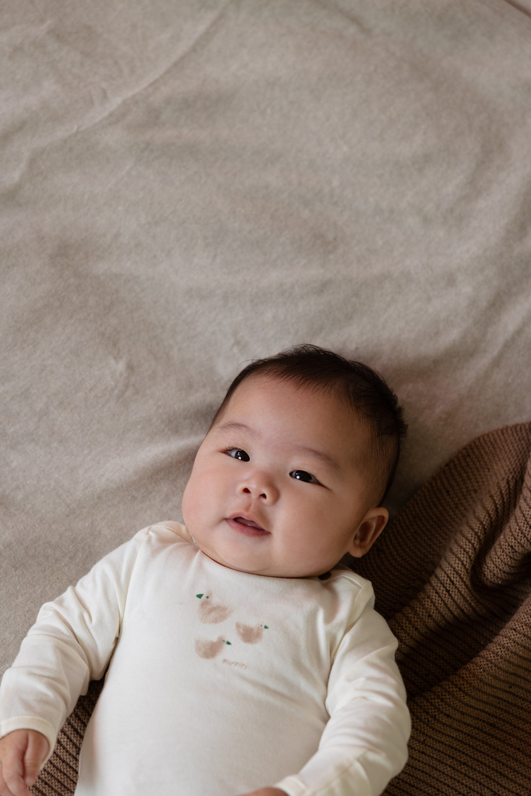 Noppies Longsleeve Tee Noam Ducks - Newborn Shirt - Ecru 7
