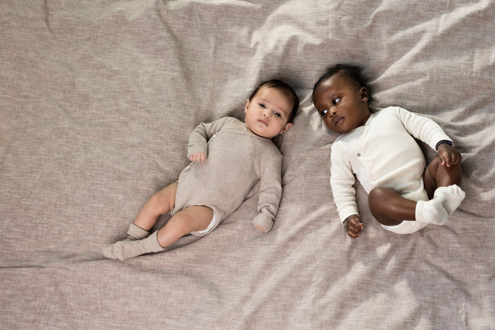 Noppies Rib Romper Nino Taupe Melange - Newborn Romper Bruin 2