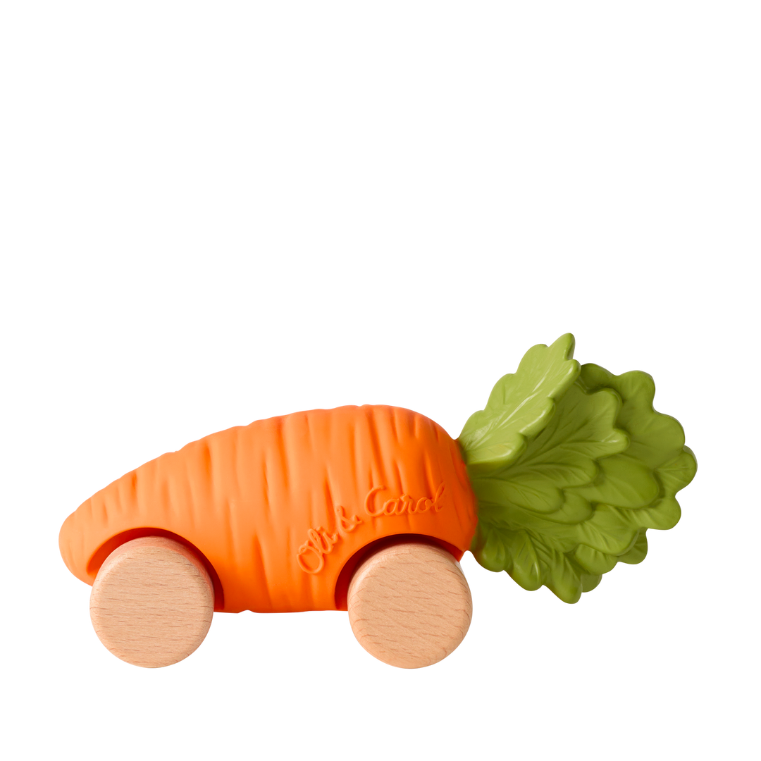 Oli & Carol Cathy the Carrot car - Speelgoed Auto - Oranje 1