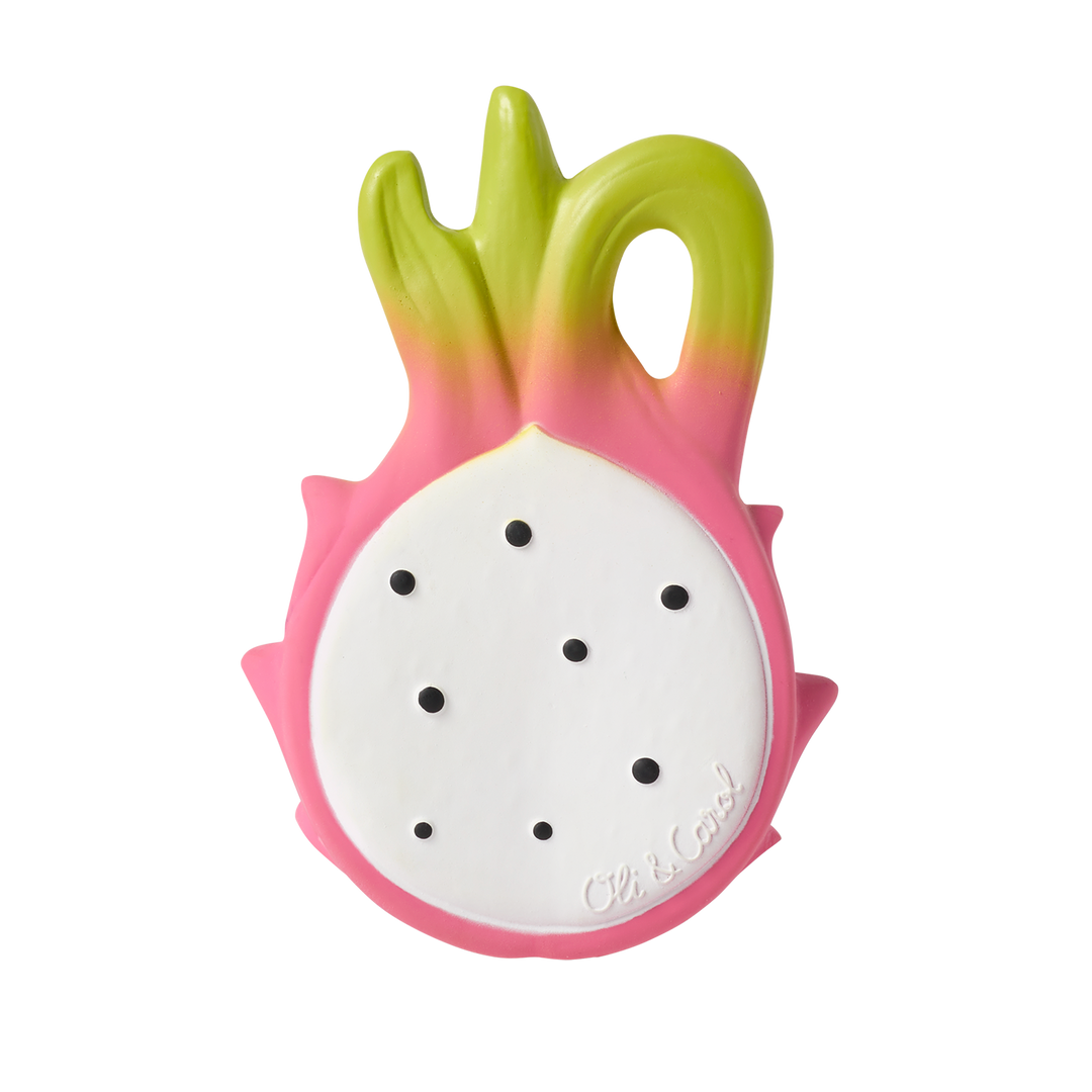 Oli & Carol Fucsia the Dragonfruit - Bijtspeeldje - Roze 1