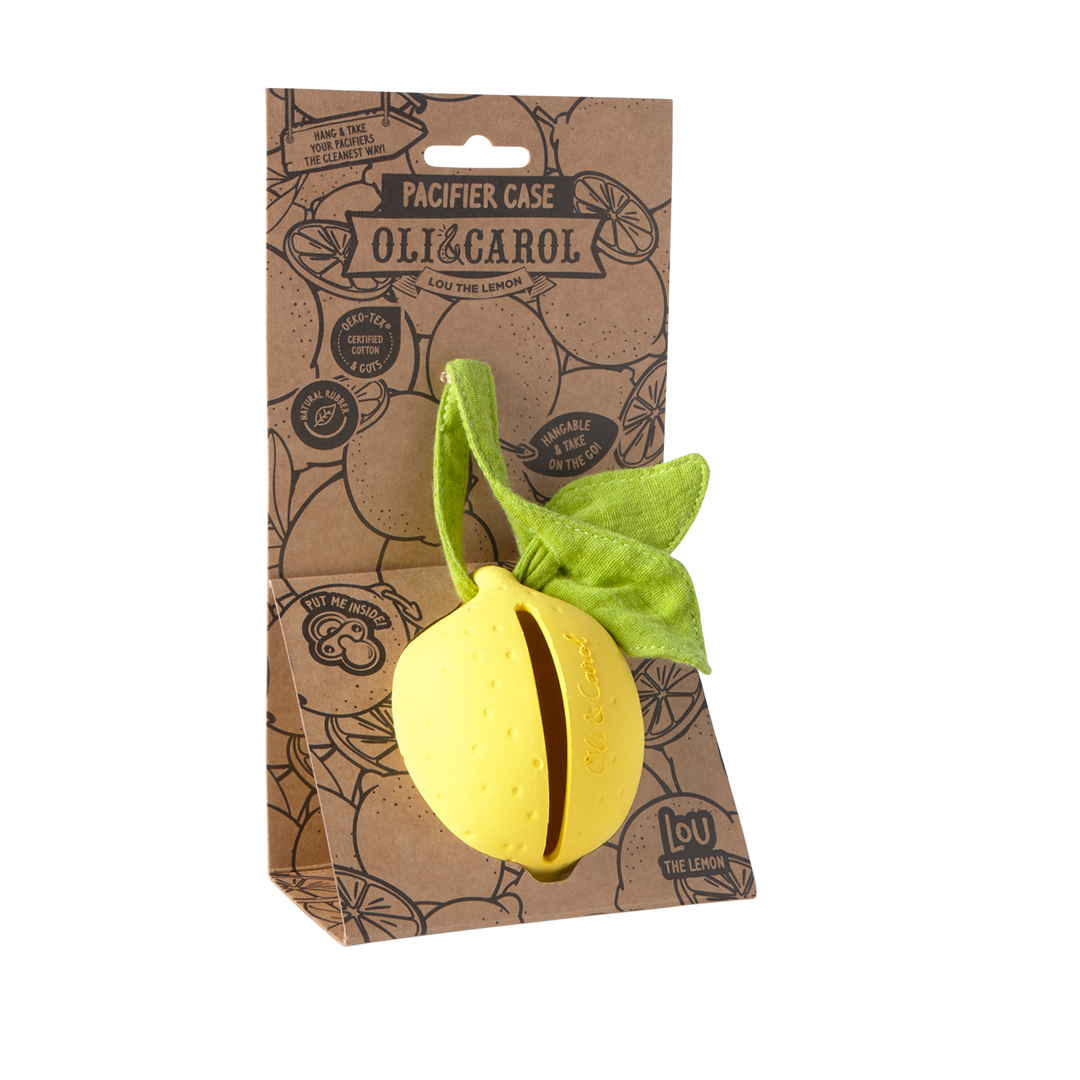 Lou the Lemon Pacifier Case