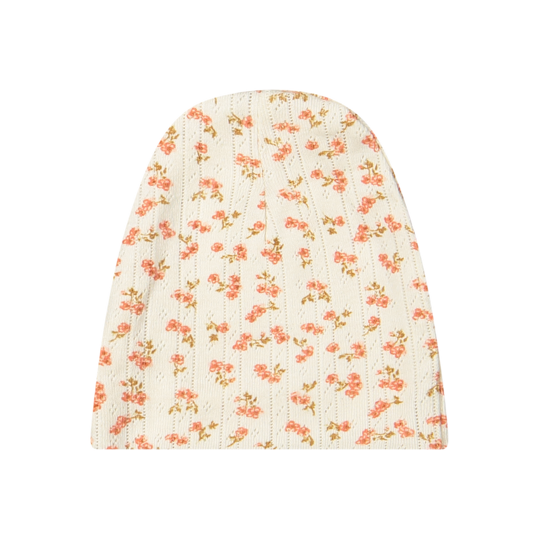 Riffle Hat Bowie Pointelle Blossom- Newborn Meisjes Muts 3