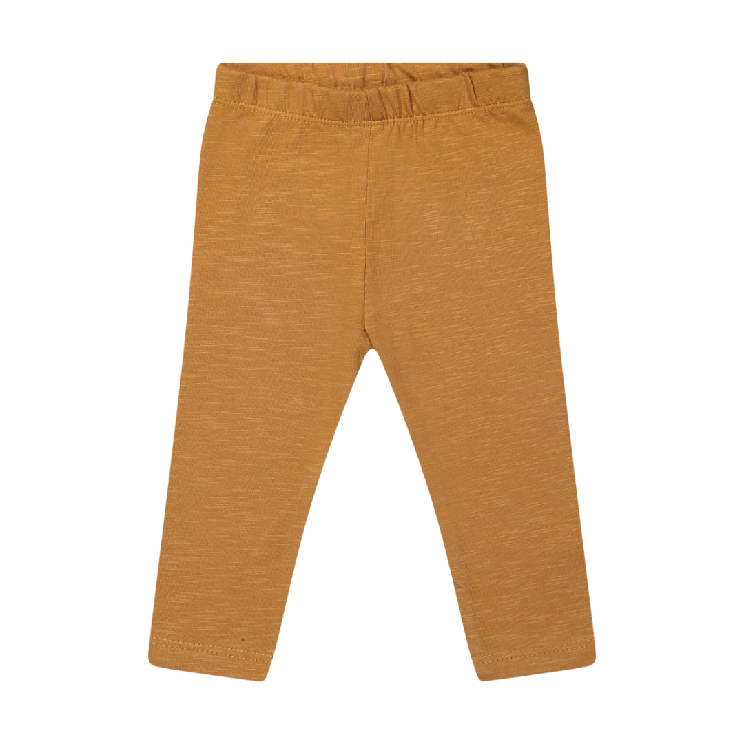 Riffle Legging Perr Slub Jersey Brown - Baby Legging - Brown 1