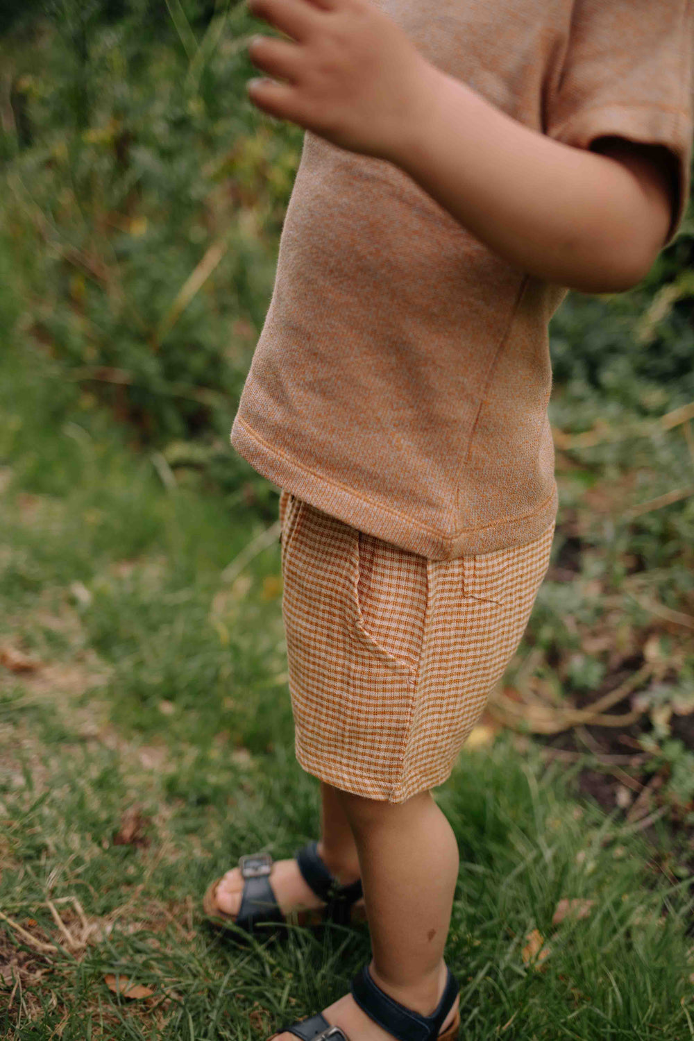 Riffle Short Zuri Woven Linen Square - Jongens Korte Broek 2