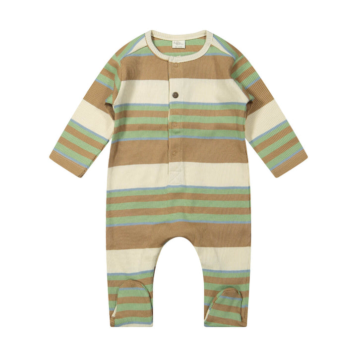Riffle Suit Sasha Rib Stripe Green - Baby Boxpak Multicolor 1