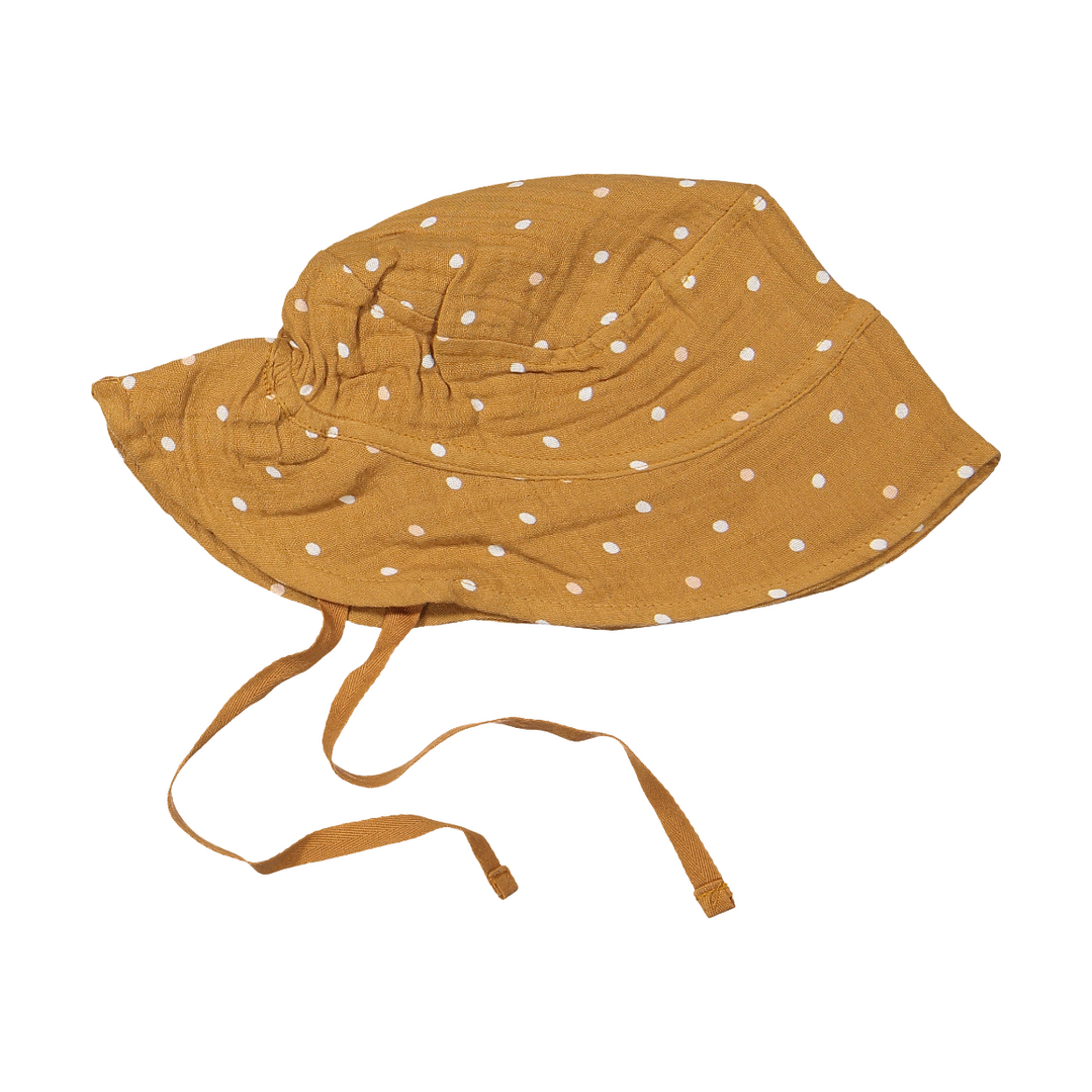 Riffle Summer Hat Bailey Woven Muslin - Zonnehoedje - Bruin 1