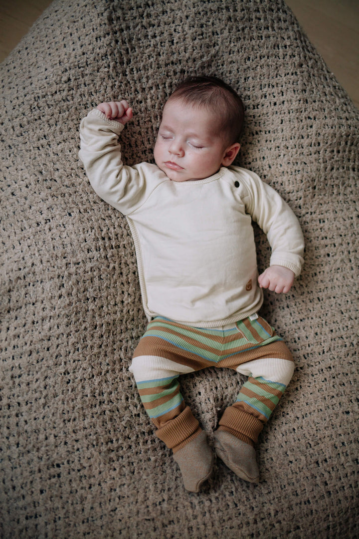 Riffle Sweater Matt Longsleeve - Newborn Sweater - Ecru 2
