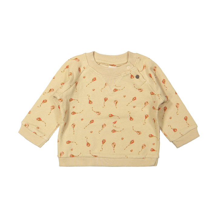 Riffle Sweater Myra Mesh Knit Kite - Kindertrui - Beige 1