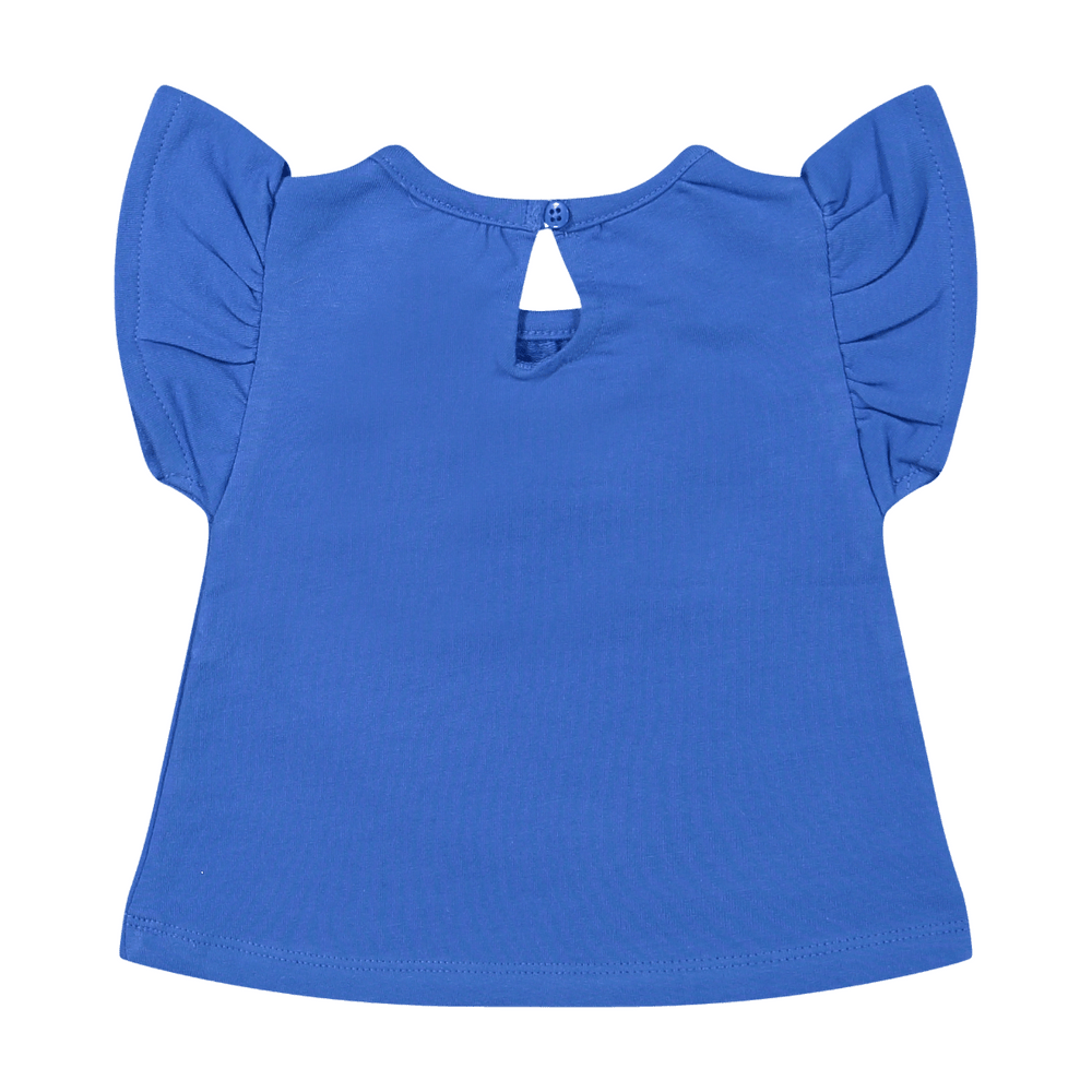 Riffle T-shirt Joan Sweat Blue - Meisjesshirt Blauw2