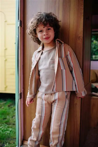 Riffle Trousers Pete Woven Stripe - Kinderbroek - Multicolor 4