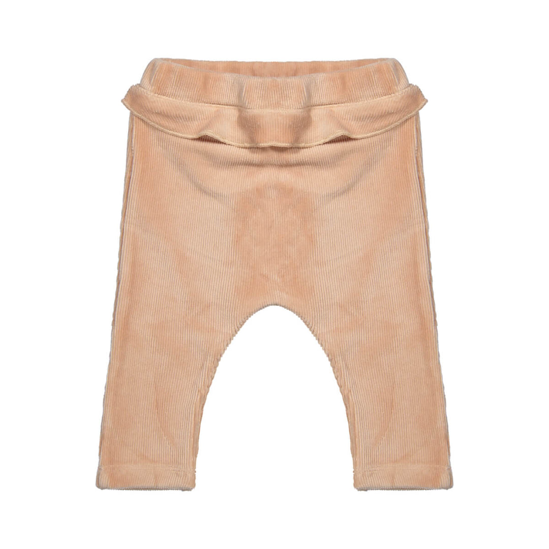 Riffle Baggy Pants Pax Rib Pink - Newborn Meisjes Broek Roze 1